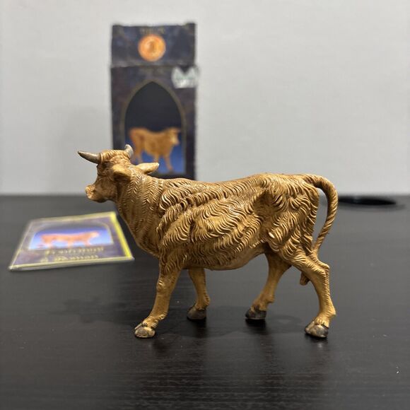 FONTANINI Nativity Heirloom Collection THE OX -Standing 1992 52430 W/ Box & Card - Picture 4 of 14